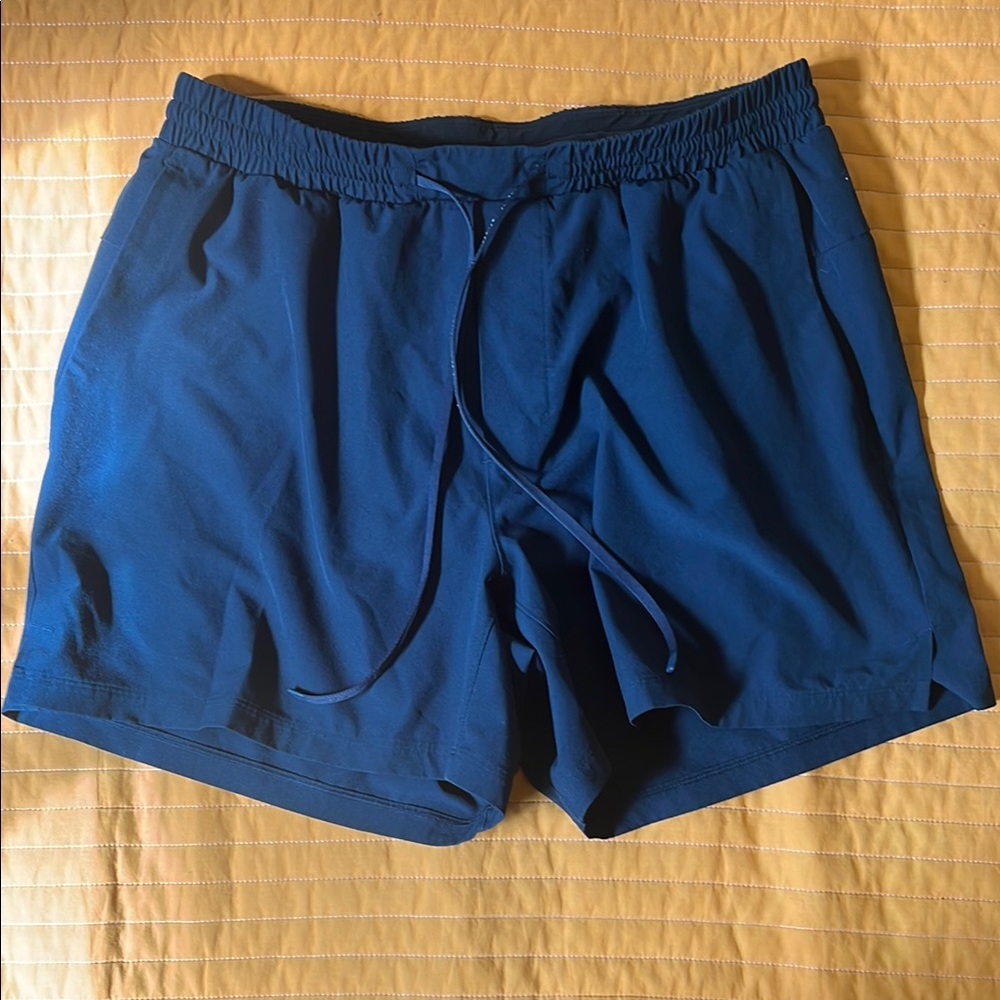 Men’s Lululemon Navy Blue Shorts - Large